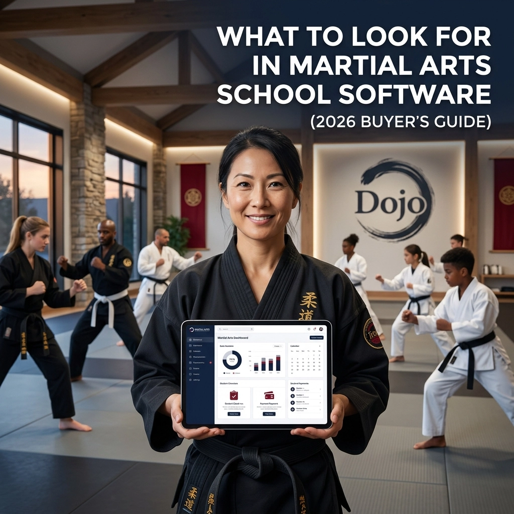 What to Look for in Martial Arts School Software (2026 Buyer’s Guide) - Martial Arts Studio Management Tips & Insights