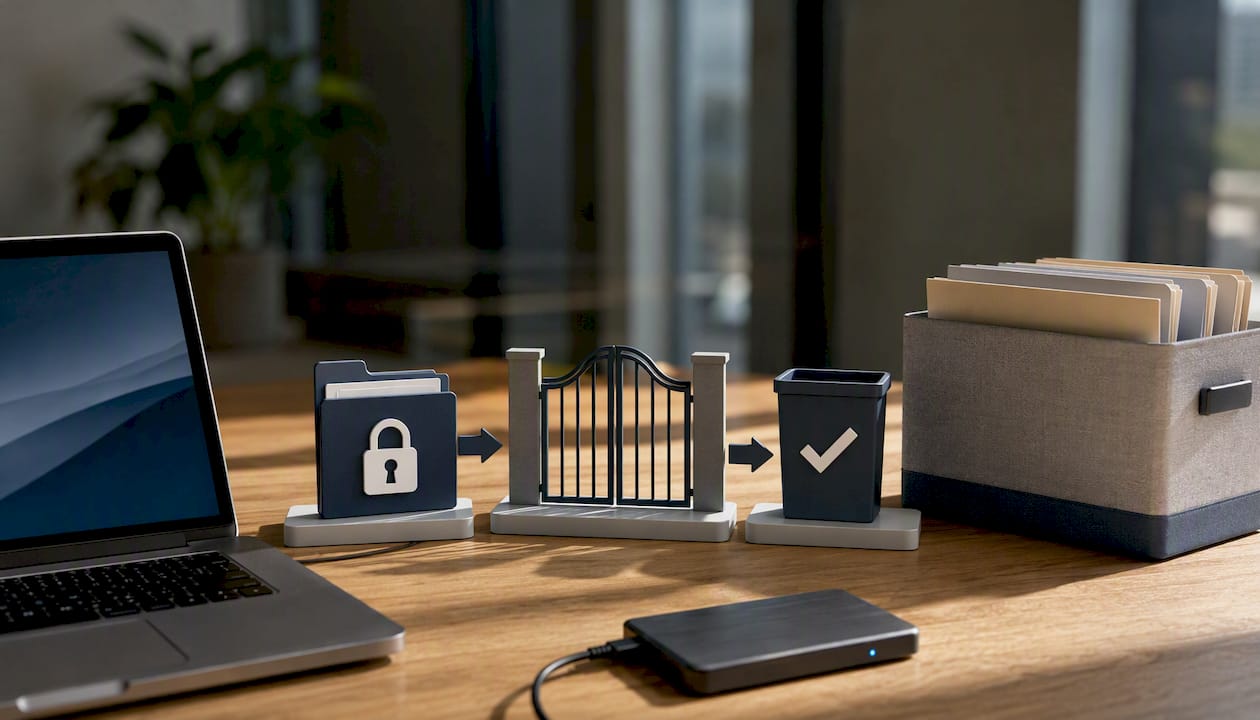 Secure handling of student data exports