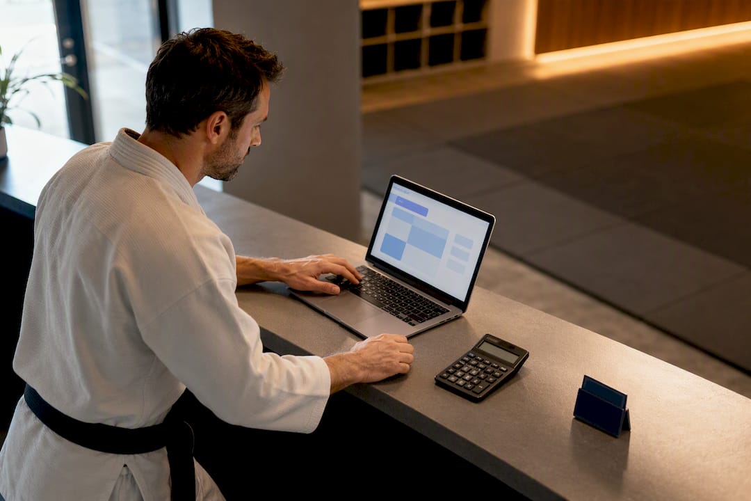 Studio owner reviewing prorated billing setup