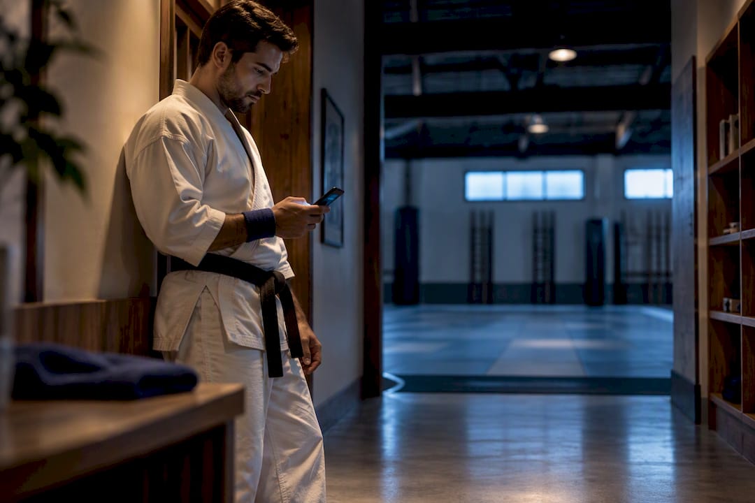 Instructor checking student follow-up alert